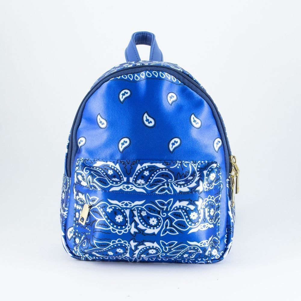 Blue Bandana BagPack